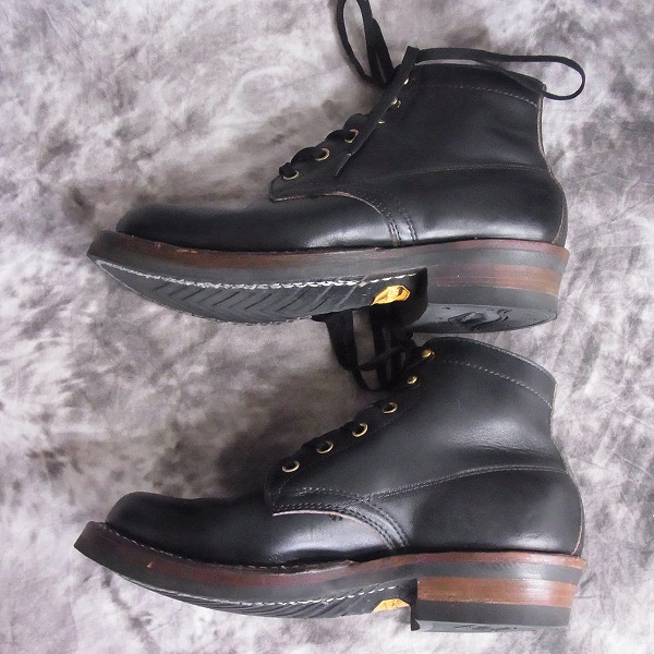 実際に弊社で買取させて頂いたWHITE’SBOOTS/ホワイツブーツ セミドレスブーツ 2332-C-BLCX ブラック/6.5Eの画像 3枚目
