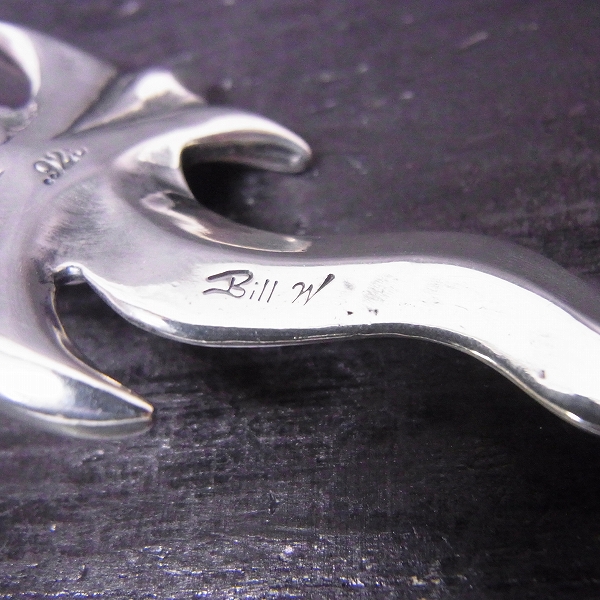 実際に弊社で買取させて頂いた【ギャラ付】BWL/ビルウォールレザー グッドラックスカル ｗ/スネークダガーペンダントの画像 6枚目