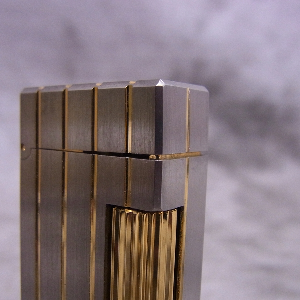 実際に弊社で買取させて頂いたdunhill/ダンヒル ストライプ柄ローラーガスライターの画像 6枚目