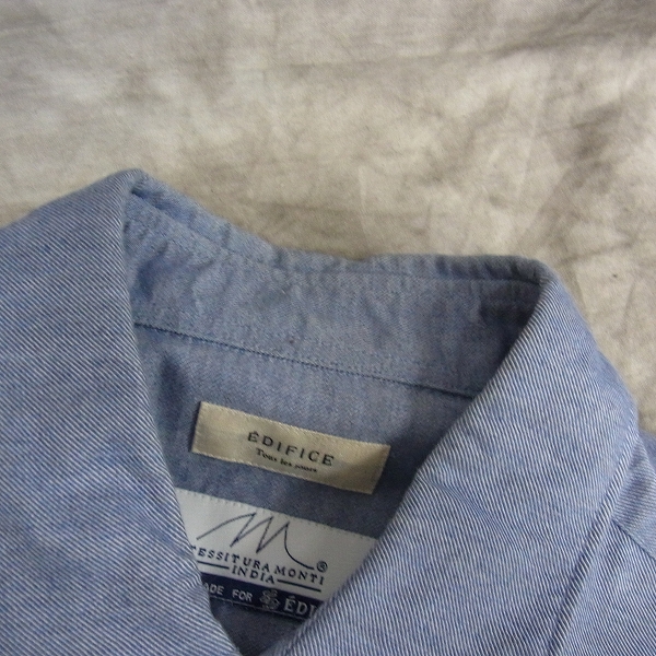 実際に弊社で買取させて頂いたEDIFICE/エディフィス Tシャツ/チェック柄シャツ等トップス 6点セットの画像 7枚目