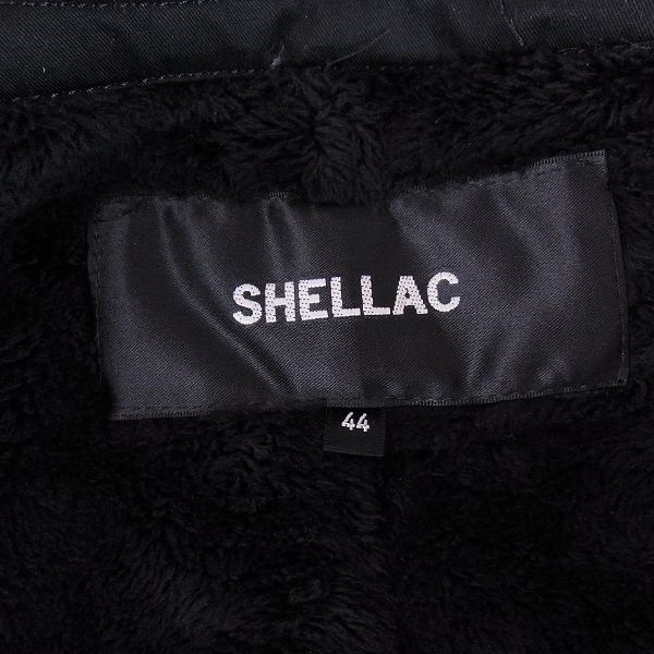 実際に弊社で買取させて頂いたSHELLAC/シェラック ギャバストレッチスタンドネックジャケット/44の画像 2枚目