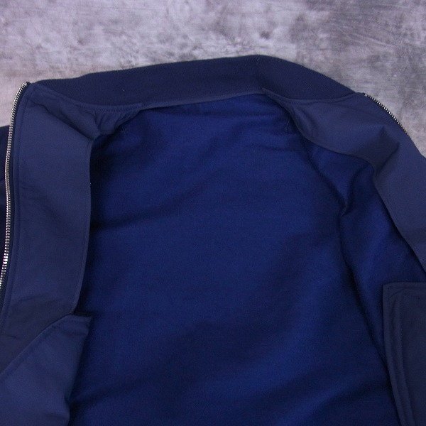 実際に弊社で買取させて頂いたEDIFICE/エディフィス ナイロン ブルゾン ジャケット ネイビー/46の画像 6枚目
