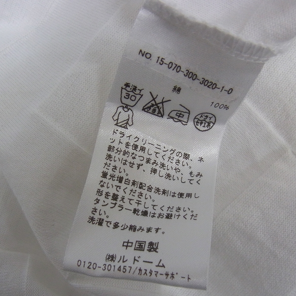 実際に弊社で買取させて頂いたEDIFICE/エディフィス Tシャツ/チェック柄シャツ等トップス 6点セットの画像 4枚目