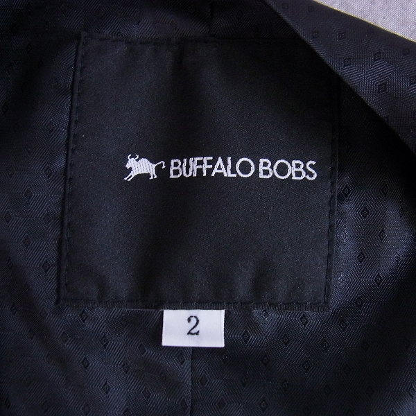 実際に弊社で買取させて頂いたBUFFALO BOBS/バッファローボブズ ジレベスト/テーラードジャケット 3点セットの画像 2枚目