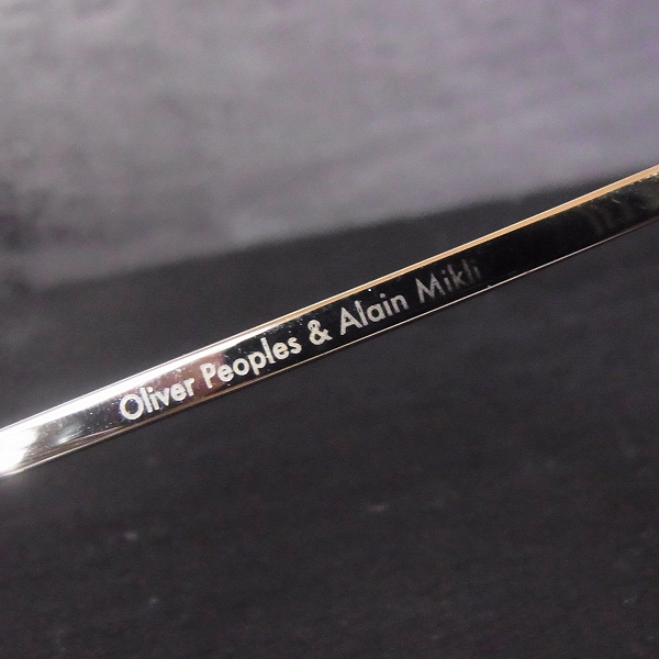 実際に弊社で買取させて頂いたalain mikli×OLIVER PEOPLES/アランミクリ×オリバーピープルズ コラボサングラス Remick OV5349Sの画像 3枚目