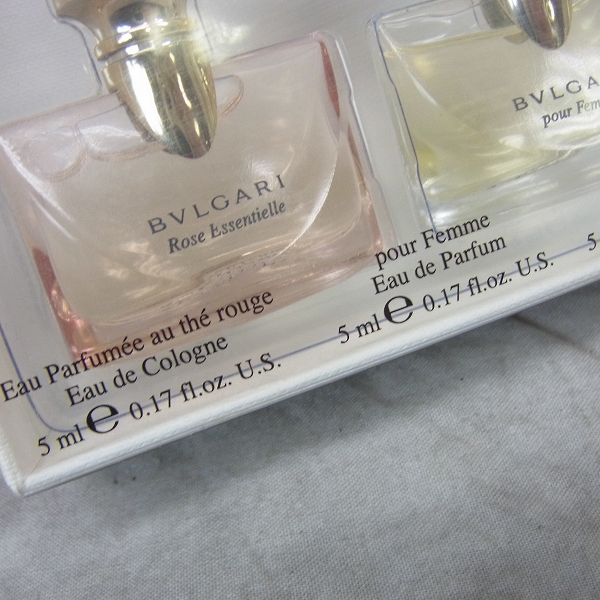 実際に弊社で買取させて頂いたBVLGARI/ブルガリ ミニチュアコレクション 5ml×7Pの画像 3枚目