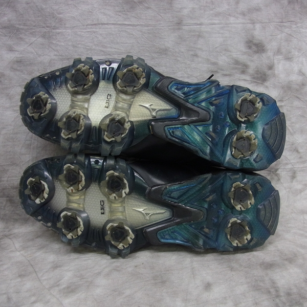 実際に弊社で買取させて頂いたMIZUNO/ミズノ ゴルフシューズ GENEM/ジェネム 001 45KP-03609 29cm ブラック 2Eの画像 2枚目