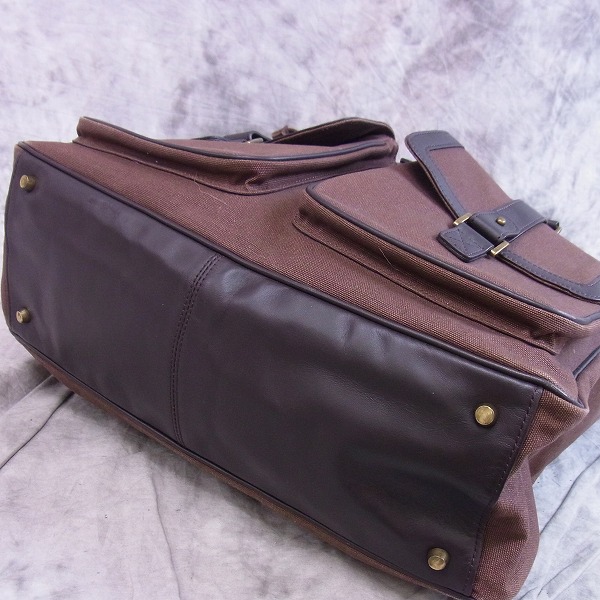 実際に弊社で買取させて頂いたHUGO BOSS/ヒューゴボス キャンバス切替 2WAY トートバッグの画像 3枚目