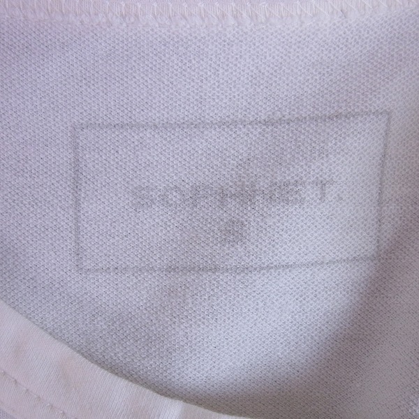 実際に弊社で買取させて頂いたSOPHNET/ソフネット 16SS FAKE LAYERD POCKET TEE/フェイクレイヤードTシャツ ドット/迷彩 SOPH-160007/Sの画像 2枚目