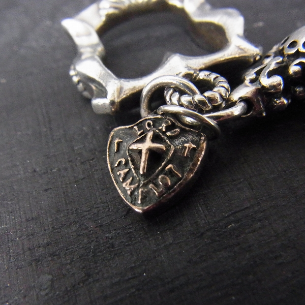 実際に弊社で買取させて頂いたLord Camelot/ロードキャメロット デザインブレスレットｗ/ガーネット LC-1102GN/21cmの画像 6枚目