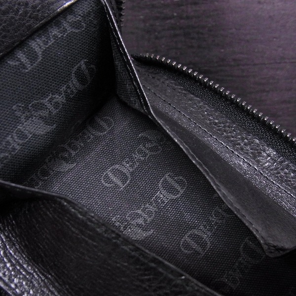 実際に弊社で買取させて頂いたDEAL DESIGN/ディール デザイン ラウンドジップスクエアレザーウォレットの画像 5枚目