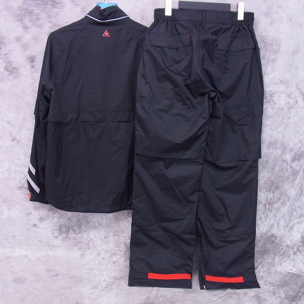 実際に弊社で買取させて頂いた【未使用】le coq sportif/ルコックスポルティフ レインウエア セットアップ Mの画像 1枚目
