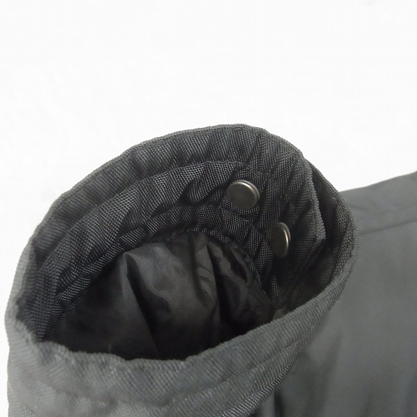 実際に弊社で買取させて頂いたHUGO BOSS/ヒューゴ ボス ナイロン ライダースジャケット/44の画像 3枚目