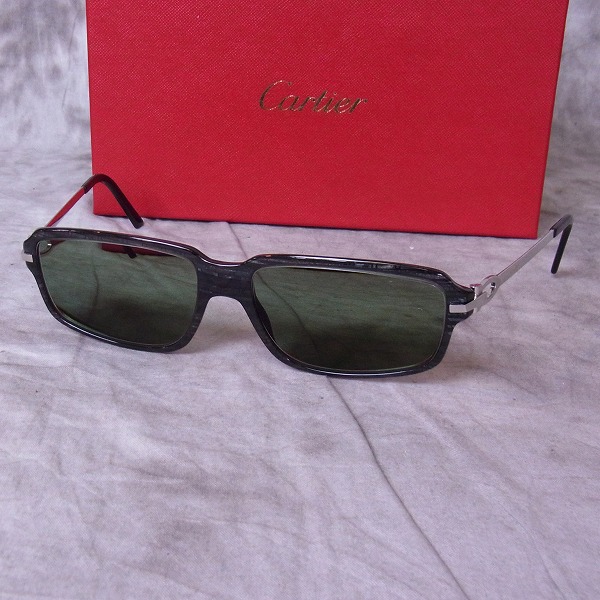 実際に弊社で買取させて頂いたCartier/カルティエ デモレンズ付き メガネフレーム サングラス