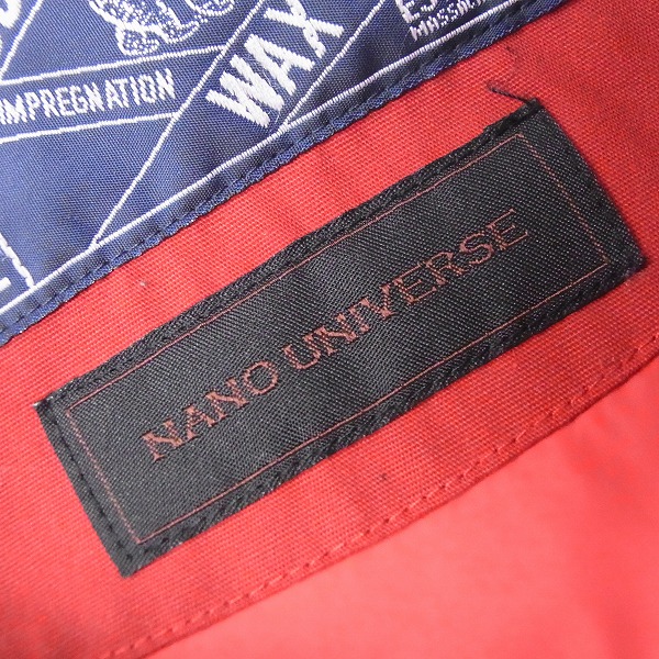 実際に弊社で買取させて頂いたPenField×nano universe/ペンフィールド×ナノユニバース HUDSON WAX CLOTH リブジャケット Mの画像 3枚目