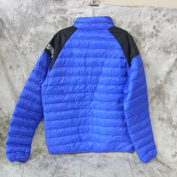 実際に弊社で買取させて頂いた【未使用】le coq sportif/ルコックスポルティフ ゴルフウェア 中綿アウター ブルー/Lの画像 1枚目