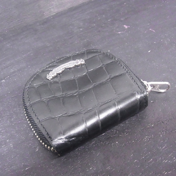 実際に弊社で買取させて頂いたDEAL DESIGN/ディールデザイン 型押し ラウンドジップコインケース