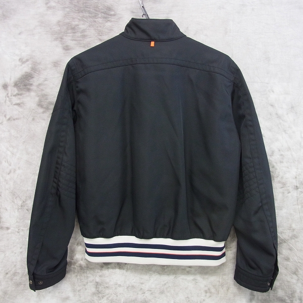 実際に弊社で買取させて頂いたHUGO BOSS/ヒューゴ ボス ナイロン ライダースジャケット/44の画像 1枚目