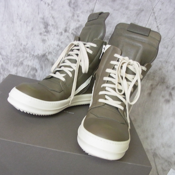 実際に弊社で買取させて頂いたRick Owens/リックオウエンス Geobasket/ジオバスケット 16SS ハイカットスニーカー 41