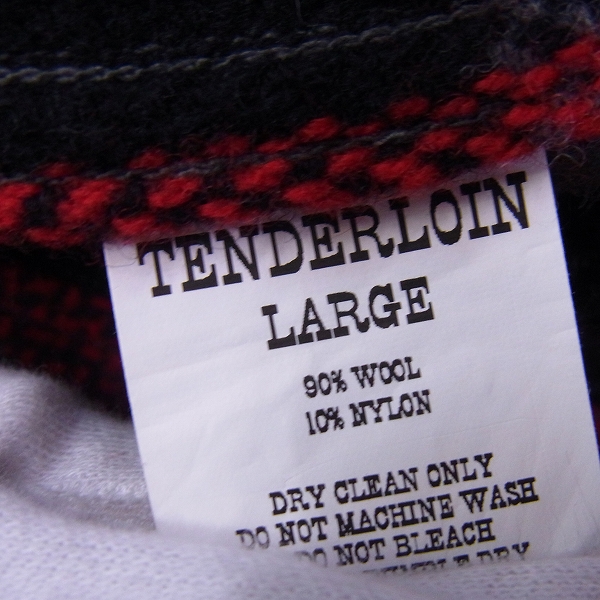 TENDERLOIN/テンダーロイン T-BEAR WOOL JKT ウールジャケット Lの買取