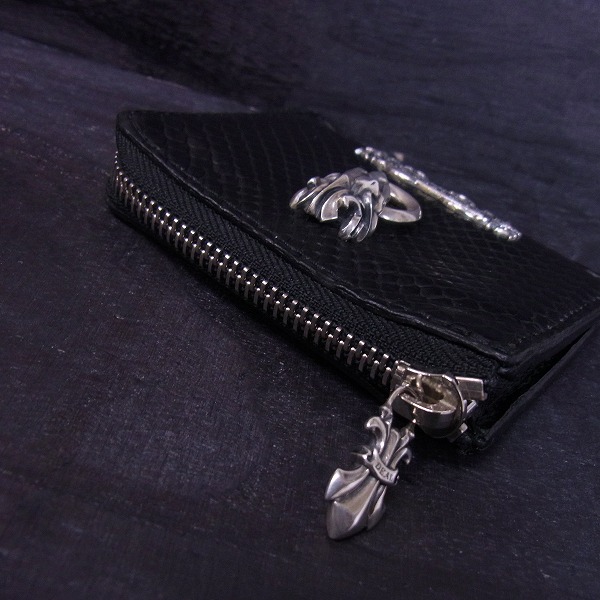 実際に弊社で買取させて頂いたDEAL DESIGN/ディールデザイン パイソン コインケースの画像 3枚目