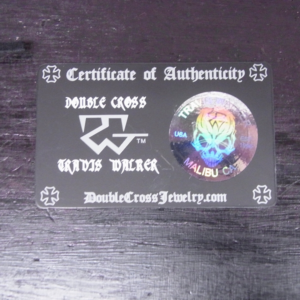 実際に弊社で買取させて頂いたTRAVIS WALKER/トラヴィスワーカー ビースト ペンダント 革紐付き/ネックレスの画像 7枚目