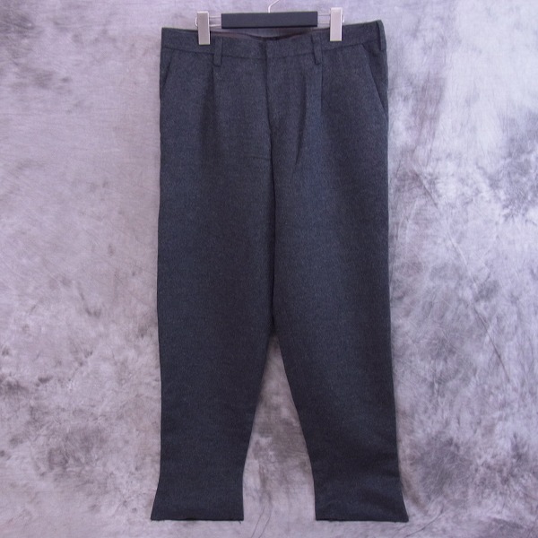 実際に弊社で買取させて頂いたKOLOR/カラー 14AW シャギーウール テーパードパンツ 2