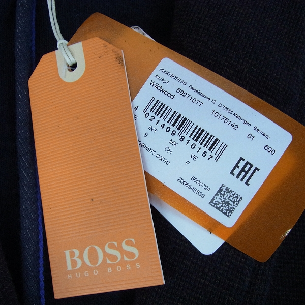 実際に弊社で買取させて頂いたHUGO BOSS/ヒューゴボス ニット テーラードジャケット Sの画像 3枚目