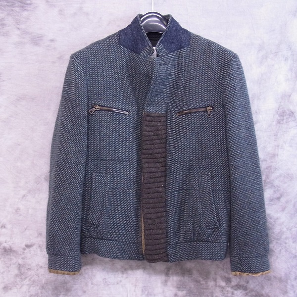 実際に弊社で買取させて頂いたDries Van Noten/ドリスヴァンノッテン ウールブルゾン/コート/48