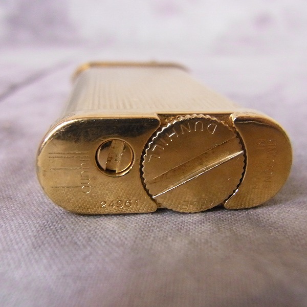 実際に弊社で買取させて頂いたdunhill/ダンヒル UNIQUE/ユニーク ガスライター ゴールド の画像 3枚目