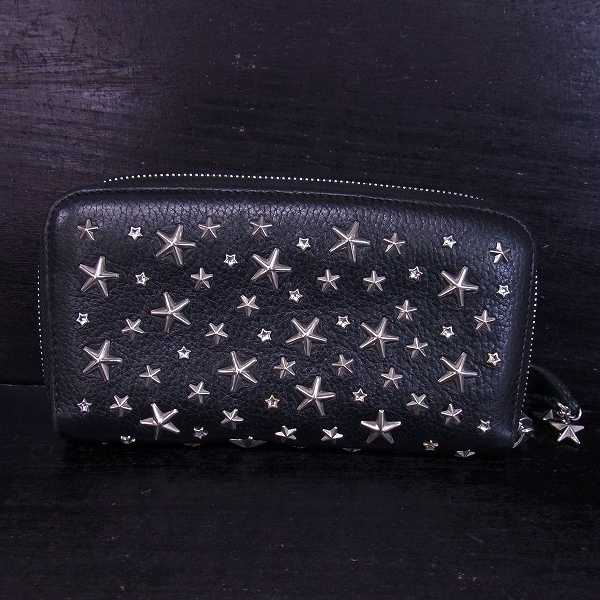 実際に弊社で買取させて頂いたJIMMY CHOO/ジミーチュウ クリスタルスタースタッズ　長財布/FILIPAPRT