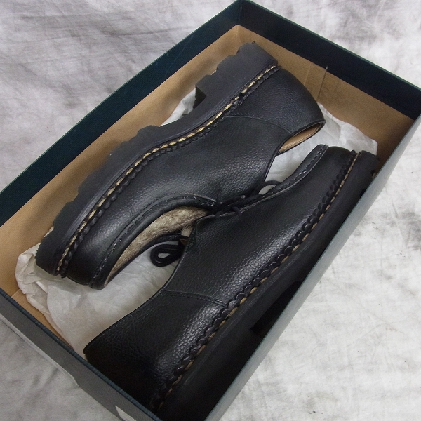 実際に弊社で買取させて頂いたParaboot/パラブーツJOURNAL STANDARD別注 SMU Michael GR NOIR/ミカエル チロリアンシューズ/ブーツ 41の画像 8枚目