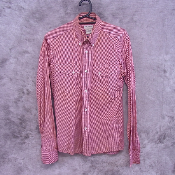 実際に弊社で買取させて頂いたDries Van Noten/ドリスヴァンノッテン シャツ チェック コットン/46