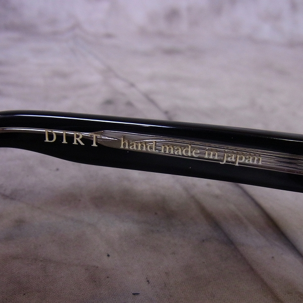 実際に弊社で買取させて頂いたEFFECTOR×DIET BUTCHER SLIM SKIN/エフェクター×ダイエットブッチャースリムスキン DIRT 度入り メガネフレーム の画像 3枚目