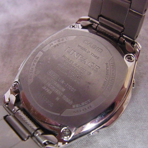 casio LINEAGE 4390 LIW-T100T - 腕時計(アナログ)