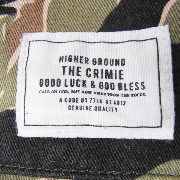 実際に弊社で買取させて頂いたTHE CRIMIE/クライミー タイガーカモ フードジャケット/Mの画像 3枚目