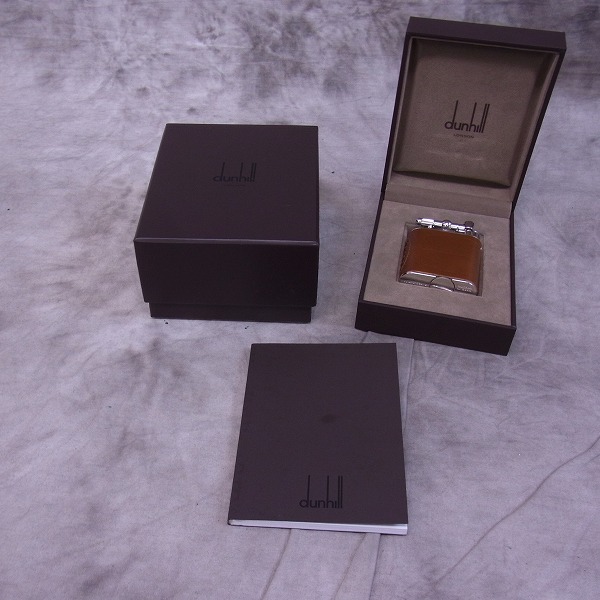 実際に弊社で買取させて頂いたdunhill/ダンヒル UNIQUE/ユニーク ターボ/ガスライター 革巻きの画像 4枚目