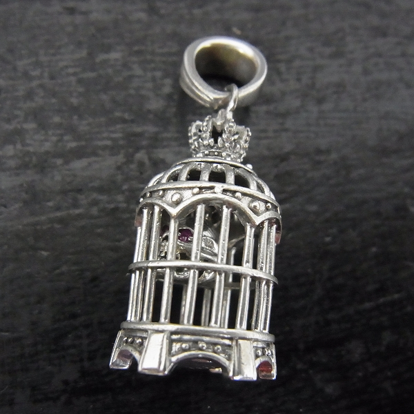 ジャスティンデイビス クラウンスカルルビー JUSTINDAVIS ペンダント