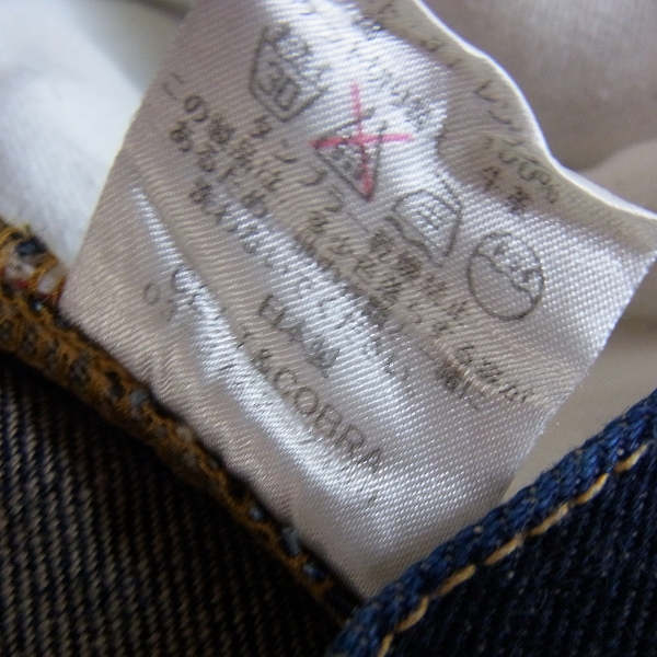 実際に弊社で買取させて頂いたCELT&COBRA/ケルト&コブラ デニムパンツ J1-B/31の画像 3枚目
