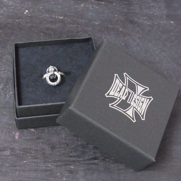 実際に弊社で買取させて頂いたDEAL DESIGN/ディールデザイン スモール ライオンノッカー リング 9号の画像 5枚目