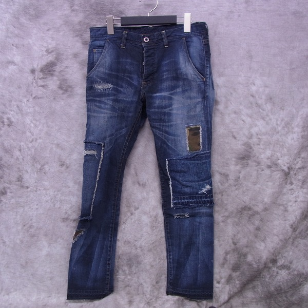 実際に弊社で買取させて頂いたwjk/ダブルジェイケイ stretch slim cigarette denim デニムパンツ 5137ds13of/M