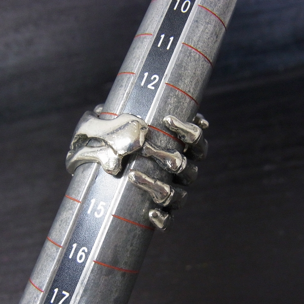 実際に弊社で買取させて頂いたCRAZY PIG/クレイジーピッグ ボーンハンドリング/12～13.5号 SV925の画像 6枚目