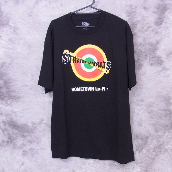 実際に弊社で買取させて頂いた【未使用】STRAY RATS/ストレイラッツ Lo-Fi  プリントTシャツ ブラック L