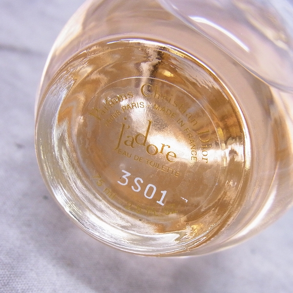 実際に弊社で買取させて頂いたChristian Dior/ディオール ジャドール パフューム/オーデトワレ/香水 75ｍｌの画像 2枚目
