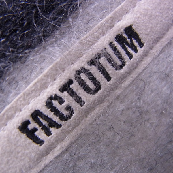 実際に弊社で買取させて頂いたFACTOTUM/ファクトタム ボーダー モヘヤニットカーディガン 48の画像 2枚目