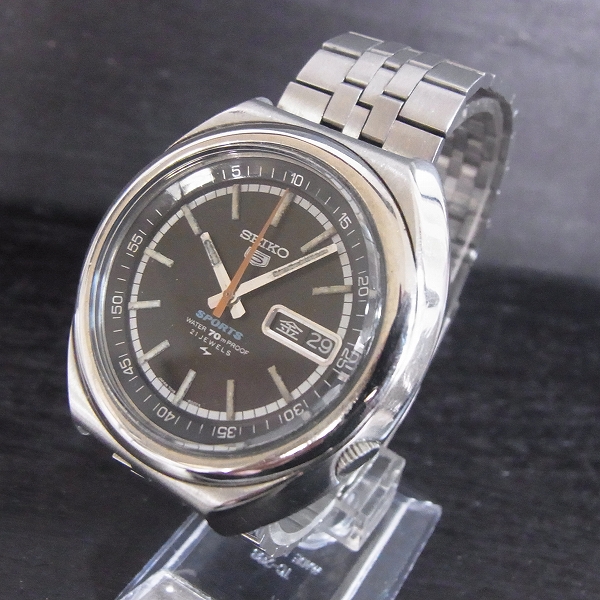 セイコー SEIKO 5スポーツ 7019－6010 21石 70mProof ジャンク扱い