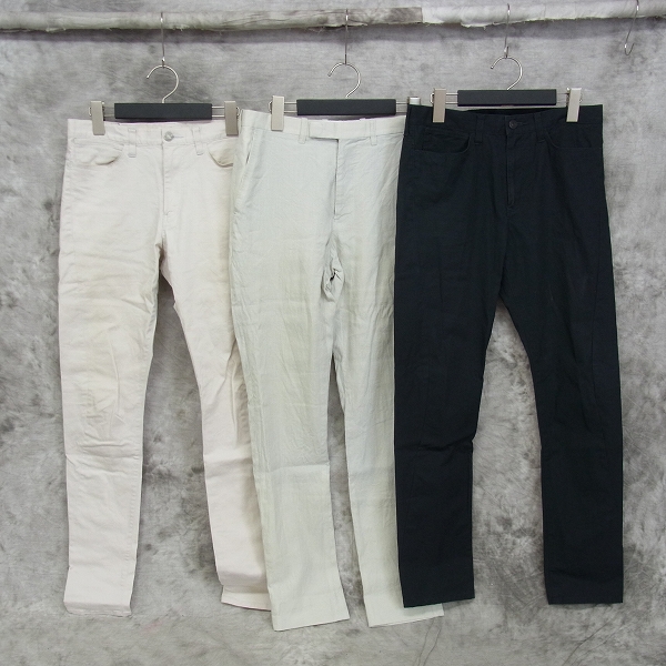実際に弊社で買取させて頂いたLAD MUSICIAN/ラッドミュージシャン スラックス/チノパンツ 3点セット