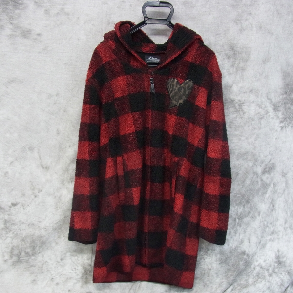 実際に弊社で買取させて頂いたRoen/ロエン HIROMU TAKAHARA/ヒロムタカハラ 16AW LONG CHECK PK -02RED-/パーカー/L