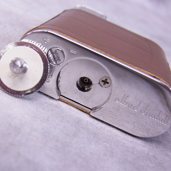 実際に弊社で買取させて頂いたdunhill/ダンヒル UNIQUE/ユニーク ターボ/ガスライター 革巻きの画像 2枚目