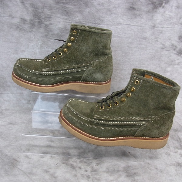 実際に弊社で買取させて頂いたDanner/ダナー レディース KLAMATH/クラマス スエードレースアップブーツ DL-8704/6の画像 3枚目